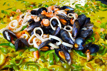 Seafood  Paella