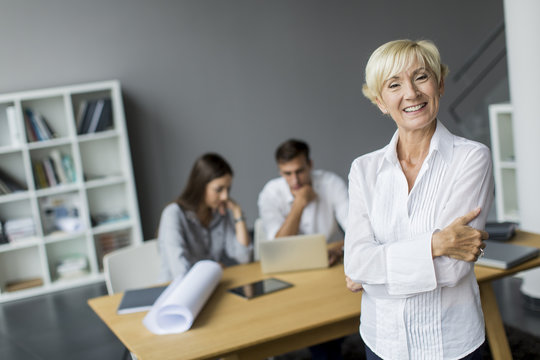 Woman in the office