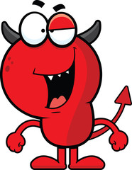 Cartoon Devil Mischievous