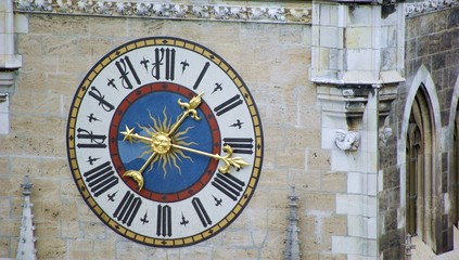 Uhr Rathaus München