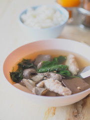 pork soup with rice