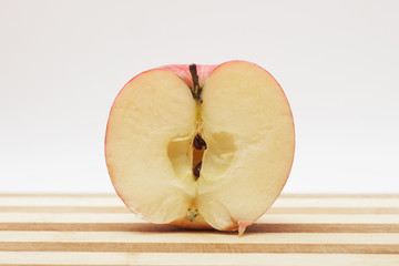apple half