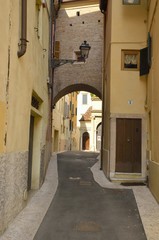 Alley in Verona, Italy