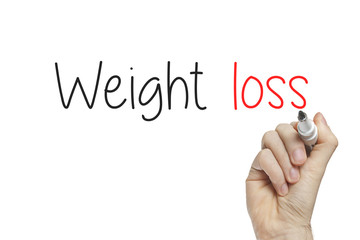 Hand writing weight loss
