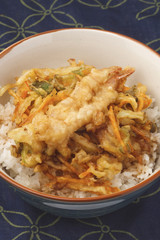 かき揚げ丼