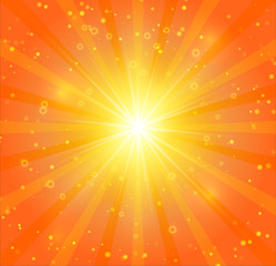 Abstract sunshine vector background