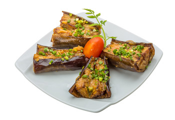Grilled eggplant