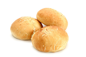 bun with sesame seeds