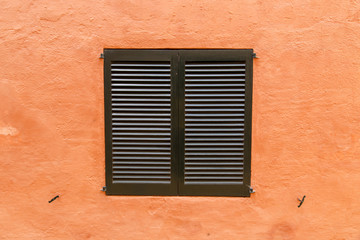 rustic window outdoors