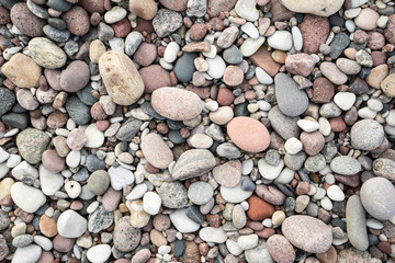 small pebble rock background texture