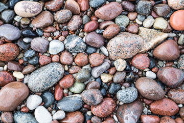 small pebble rock background texture