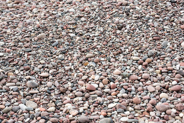 small pebble rock background texture