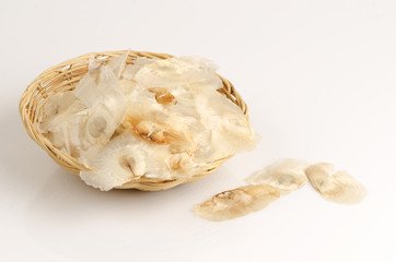 Oroxylum indicum (L.) Kurz seeds.