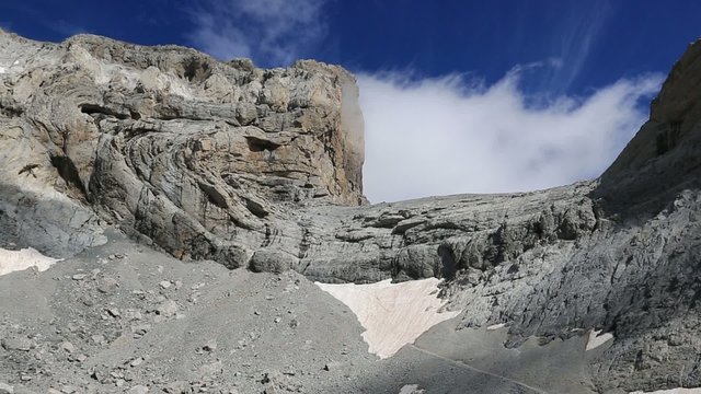 Cilindro de Marbore Pyrenees Huesca Aragon at Spain