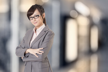 business young woman