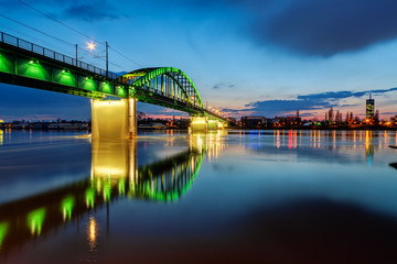 Bridge at night