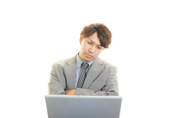 疲れたビジネスマン