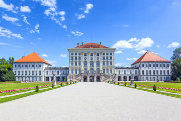 Naklejka premium park in nymphenburg castle