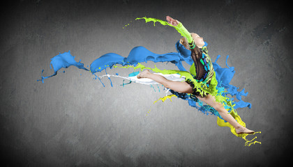 Gymnast girl