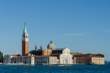 Obraz na płótnie Canvas Venice view on a bright summer day
