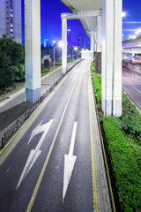 junction with light in shanghai