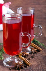 Mulled red wine