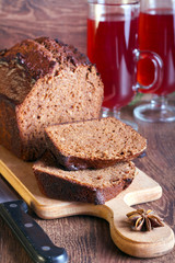 Chocolate spicy cake