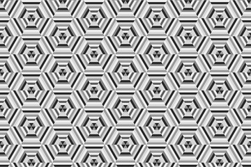 Hexagonal Abstract Design