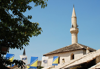 Minaret in Mostar