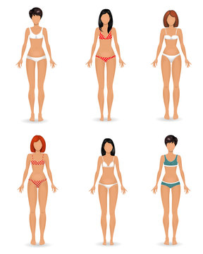 collection Female body template
