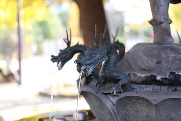 Obraz premium 浅草寺 お水舎