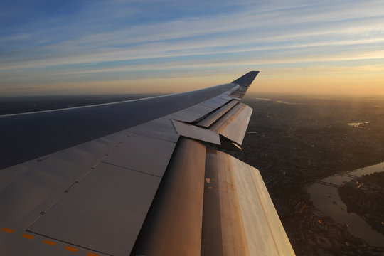Sunrise over London