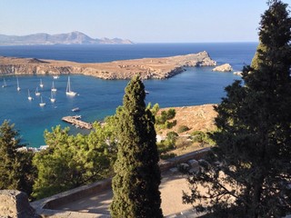 Hafen von Lindos