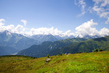 Fototapeta na wymiar Ahornspitze - Zillertal - Alpen