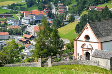 Steinach am Brenner mit Kirche