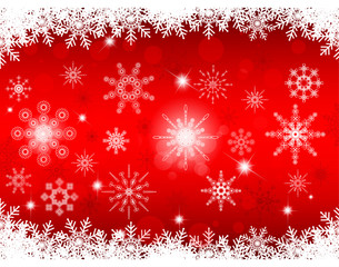Abstract winter background vector