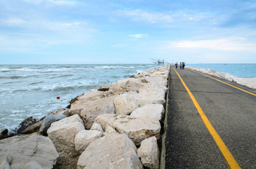 Passeggiata sul molo