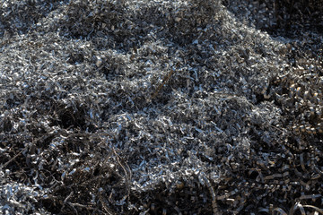 Metal chips background