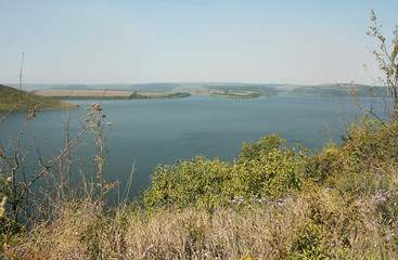 Beautiful river landscape