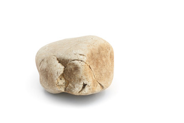 stone on white background