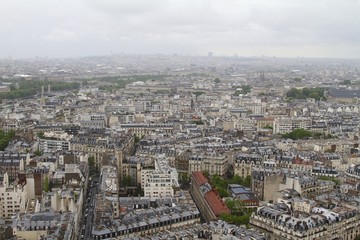 Urban view - fromEiffel Tower Paris