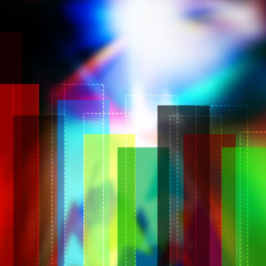 Arrow  on abstract  background