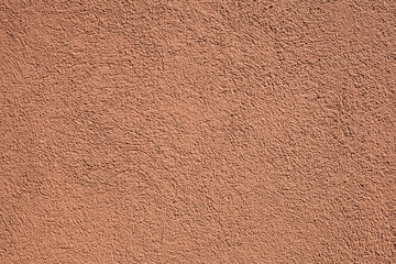 terracotta stucco wall