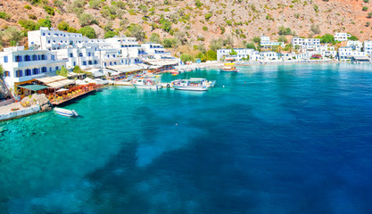 Crete, village of Loutro