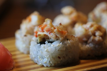 sushi rolls