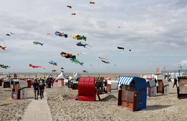 Drachenfest 2014 auf Borkum