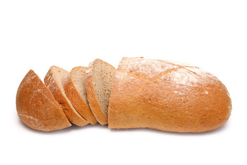 Brot geschnitten