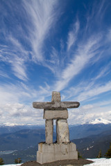 Inukshuk on Whistler