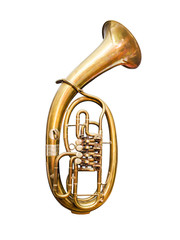 Obraz premium Trumpet isolated