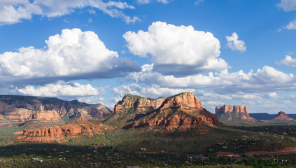 Landscape of the valley near Sedona